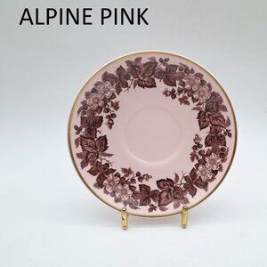 Wedgwood Alpine Pink Orphan Saucer